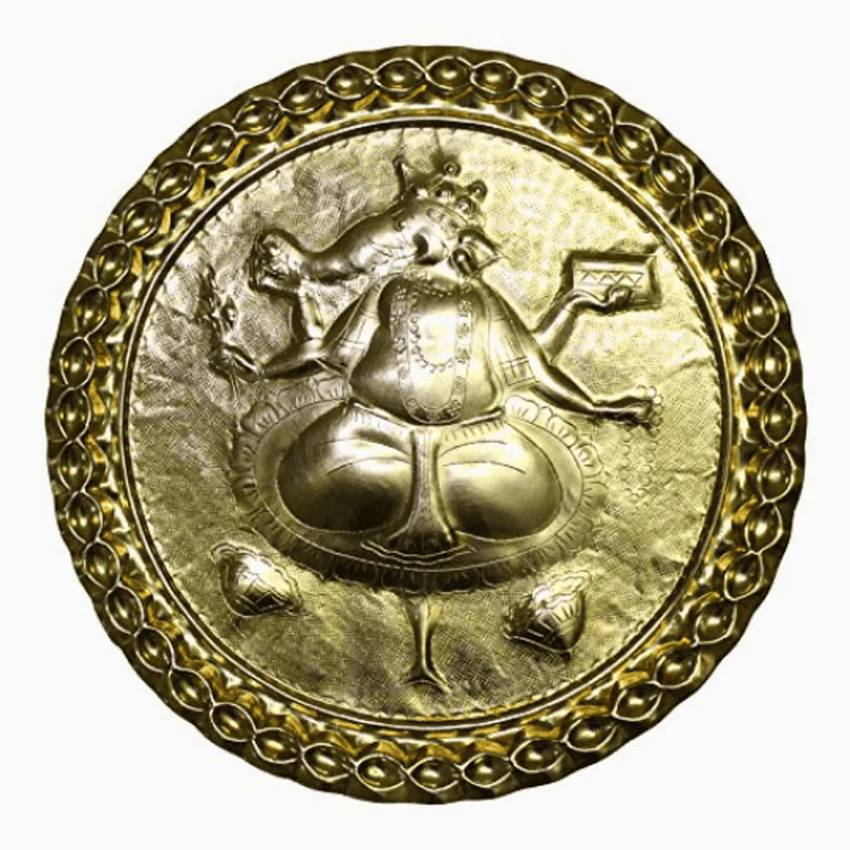 Chamba Thaal with Ganpati Ji nine avatar