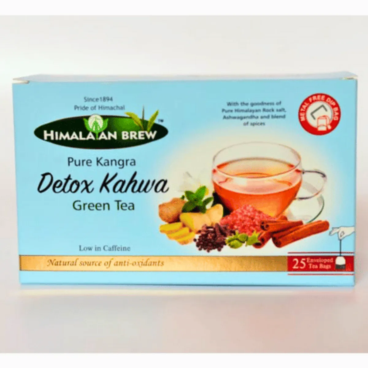 Himalayan Detox Kahwa Green Tea bags