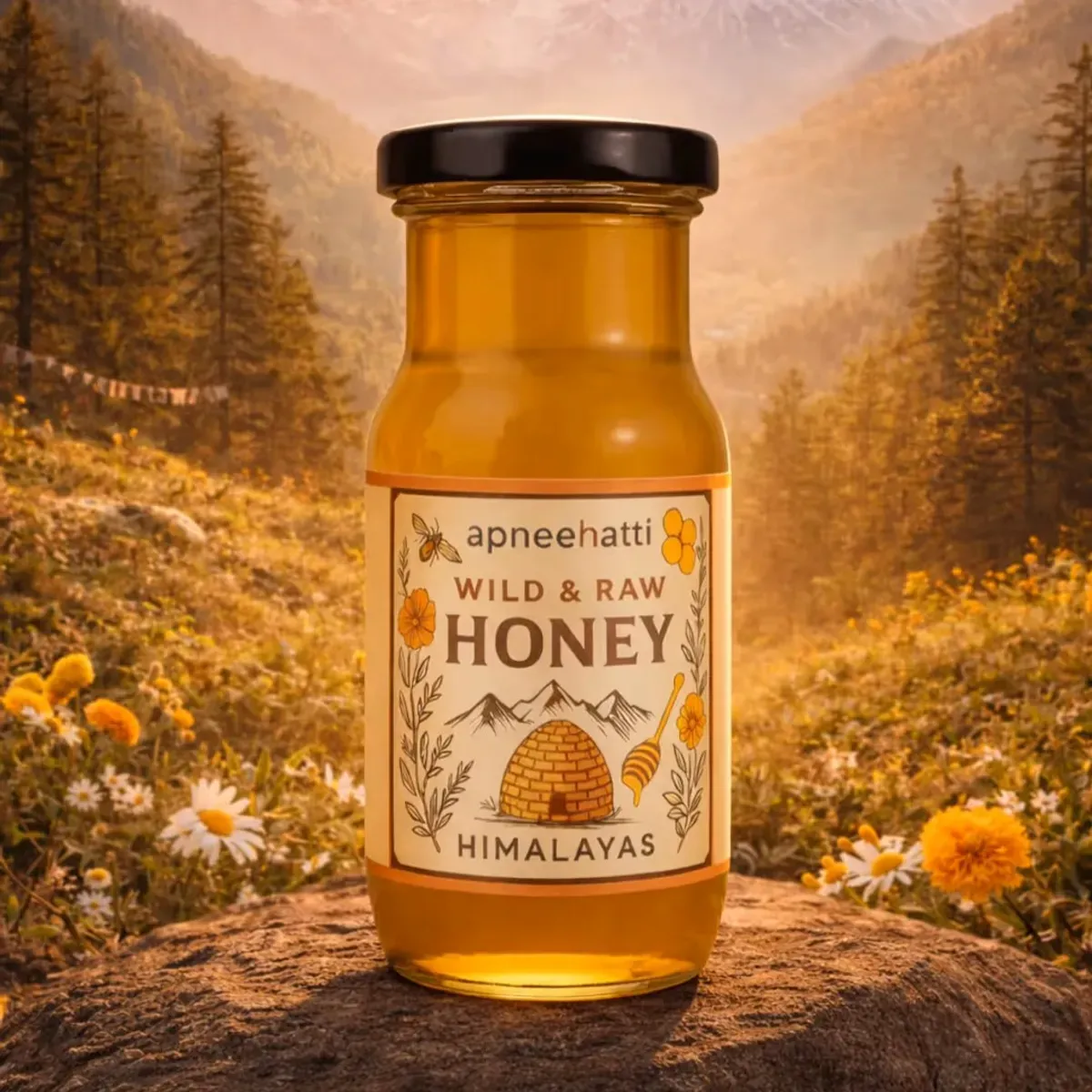 Himalayan Raw Honey 250g jar