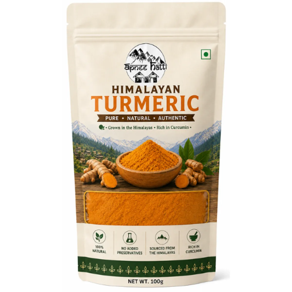 organic turmeric powder pure haldi