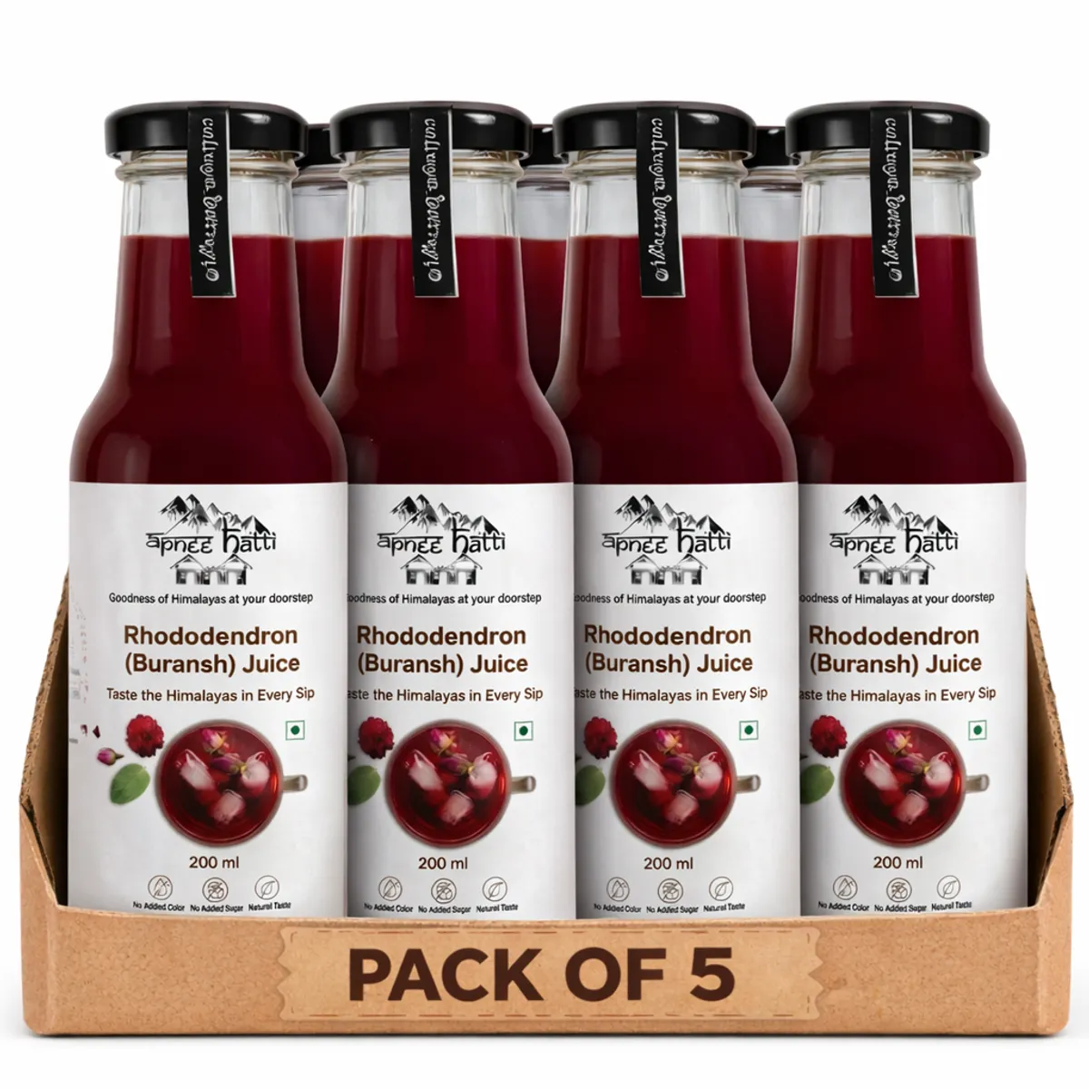 Rhododendron Juice Pack of 5 