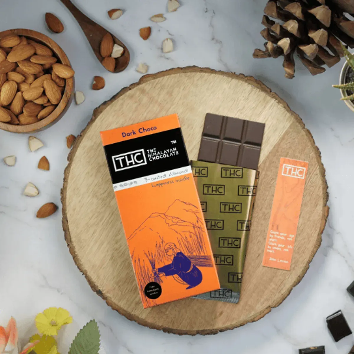  Roasted Almond Dark Chocolate 